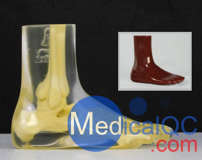 美國RSD RS-116腳模體，RS-116T透明腳模體