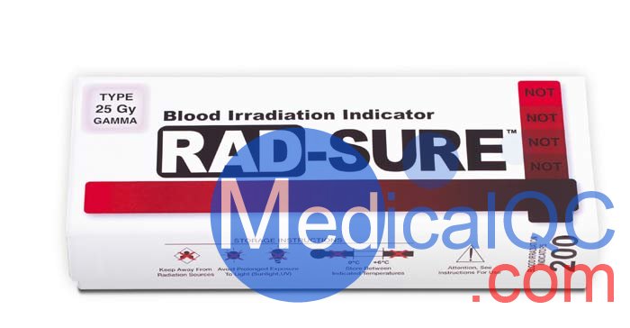 Rad-Sure血液輻照標簽，Rad-Sure輻照指示膠片，Rad-Sure輻照膠片