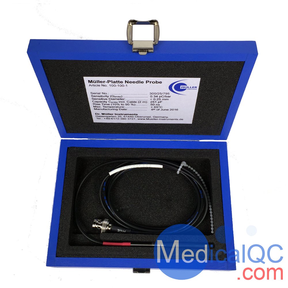 Muller-Platte針式水聽器，Muller-Platte水聽器