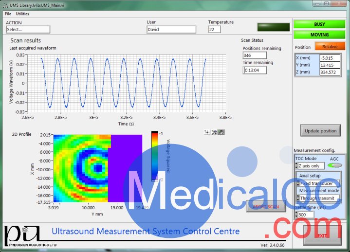 英國(guó)PA UMS4聲場(chǎng)掃描系統(tǒng)，USM聲場(chǎng)掃描系統(tǒng)