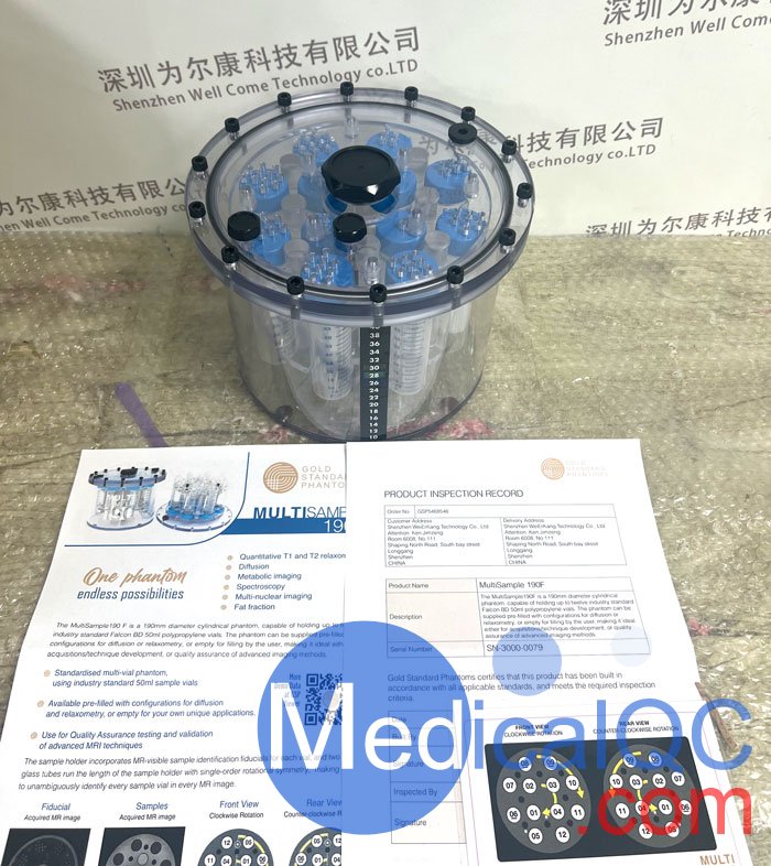 MultiSample190F MRI模體,MultiSample190F模型實(shí)物圖