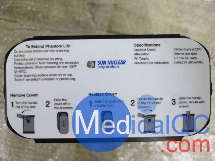 405GSX故障排除模體，SUNNuclear 405GSX分辨率模體實拍圖