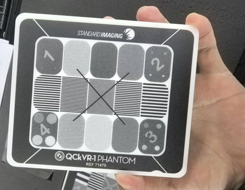 用于kV成像QCkV-1模體,QCkV-1模體，QCkV-1模型